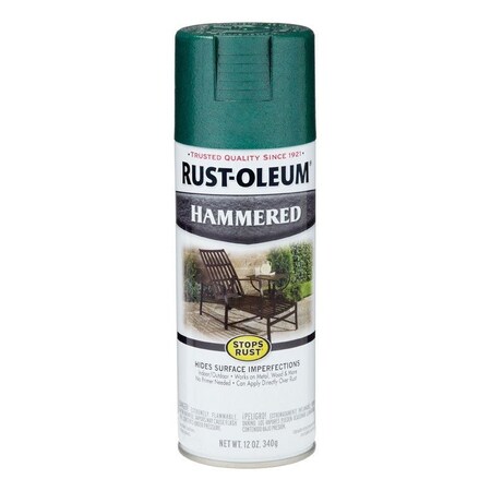 Rust-Oleum 7211 12OZ DEEP GREEN HAMMERED METAL FINISH SP 7211-830